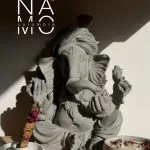 Altar Ganesha Efecto Piedra